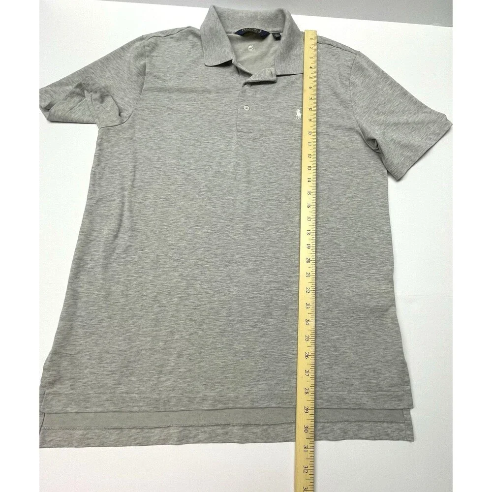 Polo Golf Ralph Lauren Shirt Wicking Short Sleeve  Gray Men's Size Medium